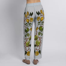 Load image into Gallery viewer, Oranges & Lemons Silk Lounge Pants