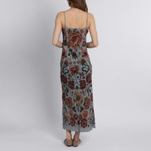 Load image into Gallery viewer, Ring a Ring o' Roses Silk Slip Dress