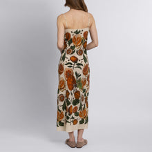 Load image into Gallery viewer, Oranges & Lemons Silk Slip Dress