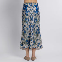 Load image into Gallery viewer, London Bridge Silk Bias Skirt