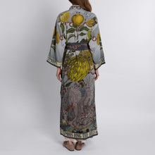 Load image into Gallery viewer, Oranges & Lemons Loose Silk Robe