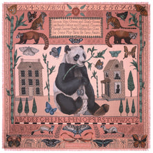 Load image into Gallery viewer, Butterfly Panda Silk Twill Scarf