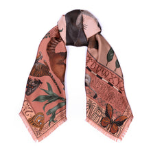 Load image into Gallery viewer, Butterfly Panda Silk Twill Scarf