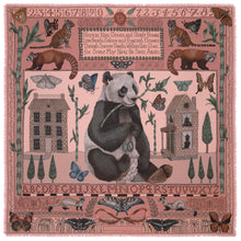 Load image into Gallery viewer, Butterfly Panda Wool Silk Scarf