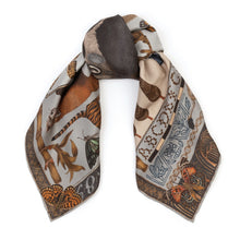 Load image into Gallery viewer, Butterfly Panda Silk Twill Scarf