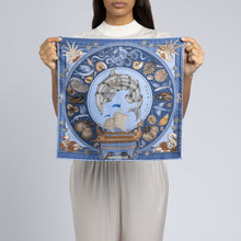 Load image into Gallery viewer, Dancing Delphinus Illustrated Scarf