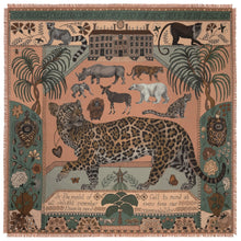 Load image into Gallery viewer, Jaguar's Paradise Silk Twill Scarf