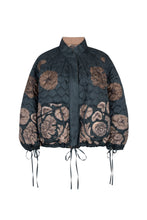 Load image into Gallery viewer, The Scrimshaw Skeleton Silk Reversible Bomber Jacket
