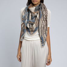 Load image into Gallery viewer, Temple of Pegasus Illustrated Scarf