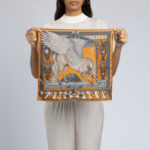 Load image into Gallery viewer, Temple of Pegasus Illustrated Scarf