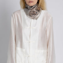 Load image into Gallery viewer, Zouyu, Cry The Deer Silk Twill 16.5" Scarf