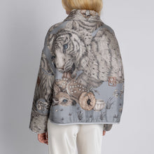 Load image into Gallery viewer, Zouyu, Cry The Deer Quilted Silk Reversible Jacket