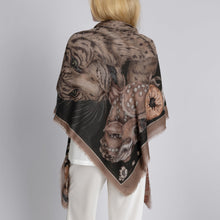 Load image into Gallery viewer, Zouyu, Cry The Deer Cashmere 53" Scarf