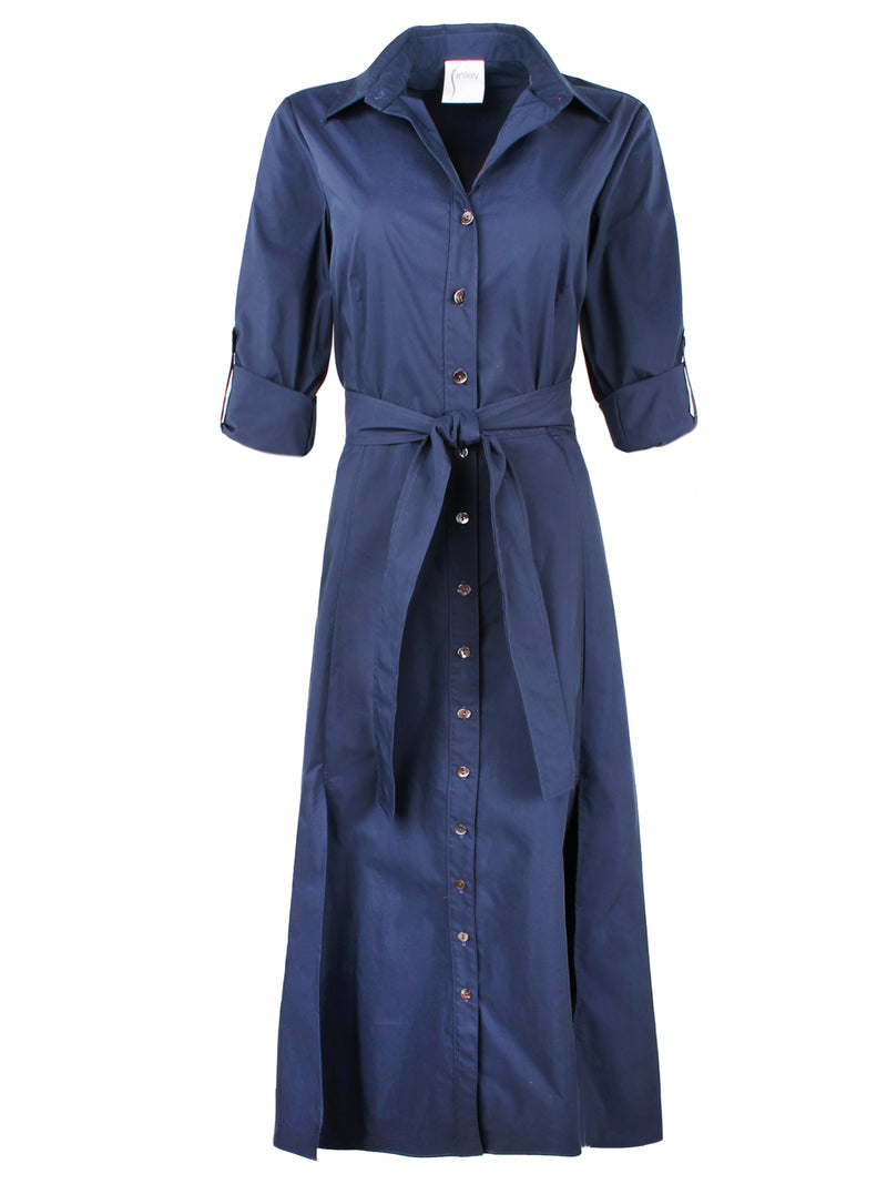 Laine Tie-Front Dress Weathercloth  McCulley's