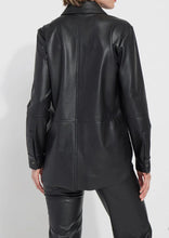 Load image into Gallery viewer, Amara Vegan Leather Overshirt