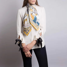 Load image into Gallery viewer, Aviarium Maria Silk Twill Scarf