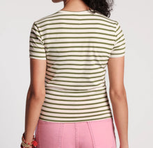 Load image into Gallery viewer, Super Striped Crewneck Tee