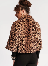 Load image into Gallery viewer, Blaine Faux Fur Leopard Jacket