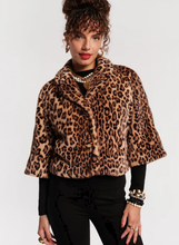 Load image into Gallery viewer, Blaine Faux Fur Leopard Jacket