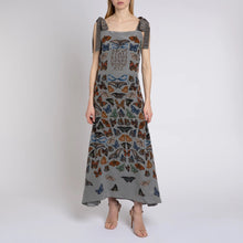 Load image into Gallery viewer, Butterfly Panda Ribbon-Strapped Dress