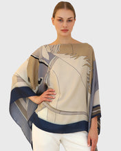 Load image into Gallery viewer, Agatha Cashmere Printed Poncho