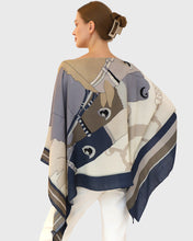 Load image into Gallery viewer, Agatha Cashmere Printed Poncho