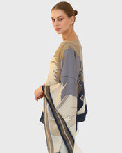 Load image into Gallery viewer, Agatha Cashmere Printed Poncho
