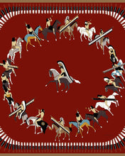 Load image into Gallery viewer, American Indian Cashmere Printed Scarf