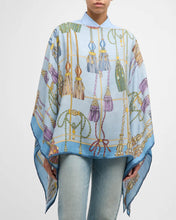 Load image into Gallery viewer, Remini Cashmere Printed Poncho