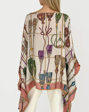 Load image into Gallery viewer, Remini Cashmere Printed Poncho