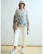 Load image into Gallery viewer, Safari Cashmere Printed Poncho