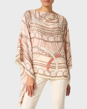 Load image into Gallery viewer, Venezia Cashmere Printed Poncho