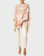 Load image into Gallery viewer, Venezia Cashmere Printed Poncho