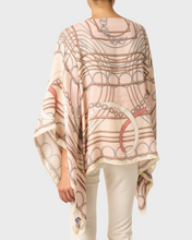 Load image into Gallery viewer, Venezia Cashmere Printed Poncho