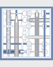 Load image into Gallery viewer, Siena Saddle Cashmere Printed Scarf