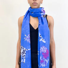 Load image into Gallery viewer, Dalmatiner Handprinted Cashmere Scarf