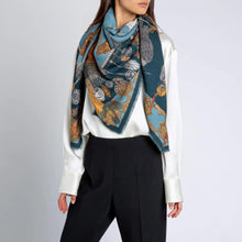 Load image into Gallery viewer, Dog's Treasure Silk Twill Scarf