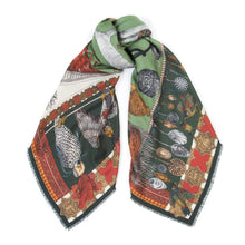 Load image into Gallery viewer, Dog's Treasure Wool Silk Scarf
