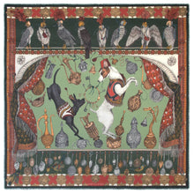 Load image into Gallery viewer, Dog's Treasure Wool Silk Scarf