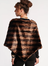 Load image into Gallery viewer, Envoy Faux Fur Poncho