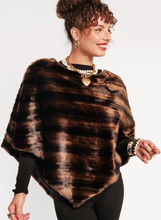 Load image into Gallery viewer, Envoy Faux Fur Poncho
