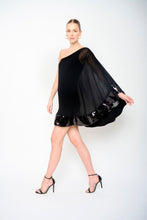 Load image into Gallery viewer, Evan One-Shoulder Mini Dress
