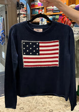 Load image into Gallery viewer, Lightweight True Whipstitch USA Flag Sweater