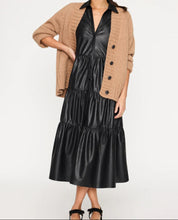 Load image into Gallery viewer, Havana Vegan Leather Dress