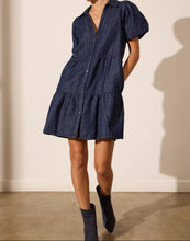 Load image into Gallery viewer, Havana Mini Indigo Dress