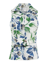 Load image into Gallery viewer, Delilah Iris Print Top