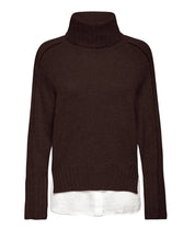Load image into Gallery viewer, Jolie Fringe Layered Looker Sweater