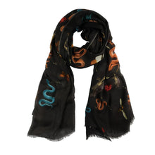 Load image into Gallery viewer, Jungle Dance Cashmere Scarf