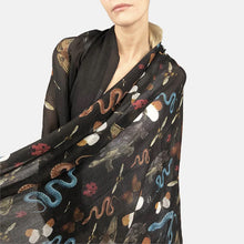 Load image into Gallery viewer, Jungle Dance Cashmere Scarf