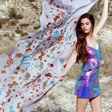 Load image into Gallery viewer, Jungle Dance Cashmere Scarf